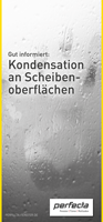 Infobroschüre "Kondensation an Scheibenoberflächen"